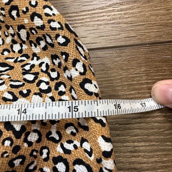 J. Crew Factory Basketweave Sheath Dress, Animal Print Women's Dress, Size 10 - Picture 5 of 14